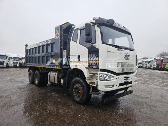 Купить Самосвал FAW J6 8x4 б/у (2023 г.в.,38 892 км.)(9776)Сбер комиссия в компании Русбизнесавто - изображение 0