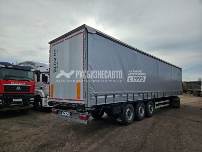 Купить BONUM 914296-04  ПОЛУПРИЦЕП б/у (штора, ворота)(2023 г.)(0709) в компании Русбизнесавто - изображение 3