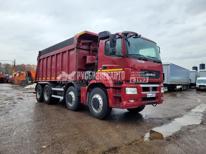 Купить Самосвал Камаз 65801-Т5 б/у (2019 г.; 144874 км) в компании Русбизнесавто - изображение 3