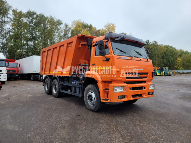 Купить КАМАЗ 6520-53 самосвал б/у (2020 г., 29 745км.)  в компании Русбизнесавто - изображение 2