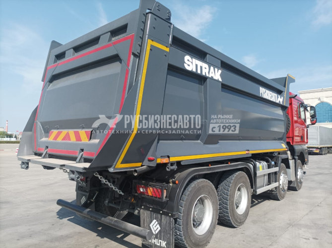 Купить Самосвал SITRAK C7H MAX 8x4 ( ZZ3316V306ME ) / 6.3*2.3*1.5+0.3 / 22-26 м3 / наклон в компании Русбизнесавто - изображение 5