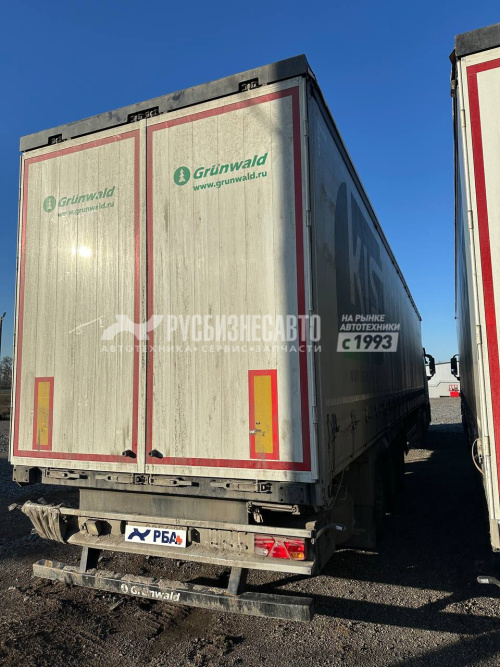 Купить GRUNWALD, 9453-0000010-10, ПОЛУПРИЦЕП б/у (штора 13,6м)(2023 г.)(8908)-Сбер комиссия в компании Русбизнесавто - изображение 1