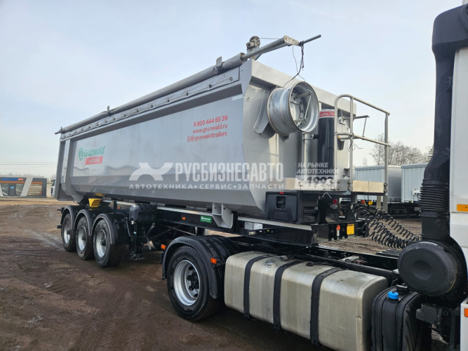 Купить Полуприцеп самосвальный Grunwald 9453-10-50  б/у (2024 г.)(0067)продажа с тягачем dongfeng в сцепке в компании Русбизнесавто - изображение 0