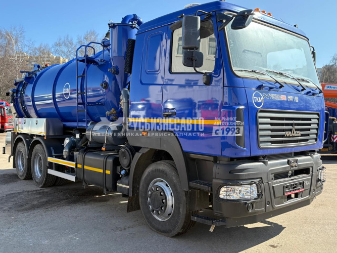 Купить ТКМ-630 (илосос МАЗ 6312С9-8575-012, 15м3+1,5м3 (ил/вода), насос 2600 м3/час, сист.гидроразмыва) в компании Русбизнесавто - изображение 6