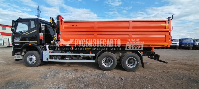 Купить КМУ Самосвал FAW 3250 (6*4, 420л.с., Евро-5) + ИНМАН ИМ-150N нижн.упр. + самосвальный кузов 20м3 в компании Русбизнесавто - изображение 5