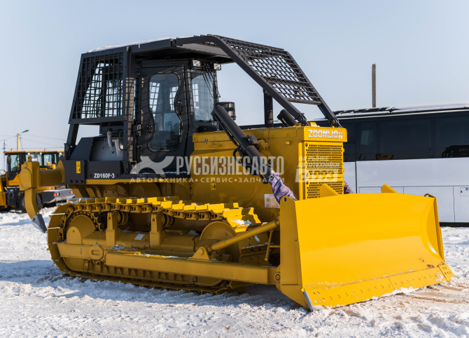 Купить Бульдозер гусеничный ZOOMLION ZD160F-3 (лесник, кондиционер, гусеница 560мм, трёхзубый рыхлитель) в компании Русбизнесавто - изображение 0