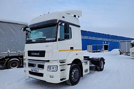 КАМАЗ 5490-033-87, АКПП седельный тягач б/у (2020 г., 137 310 км.) на гарантии.