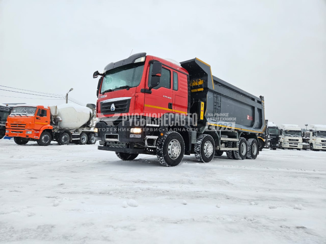 Купить Самосвал SITRAK C7H  8x4 (ZZ3316V306ME) 26 м3 / наклон / R22.5  б/у (2023г. ; 49 932 км) (0764) в компании Русбизнесавто - изображение 7