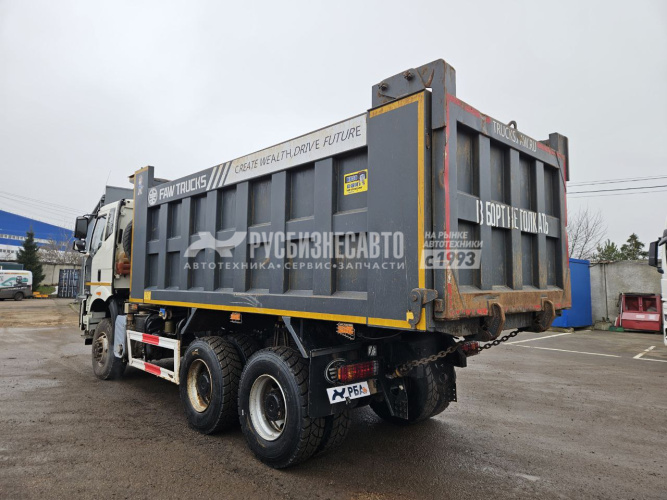 Купить Самосвал FAW J6 (6x6) б/у (2023 г., 56 045 км) (6245) в компании Русбизнесавто - изображение 4