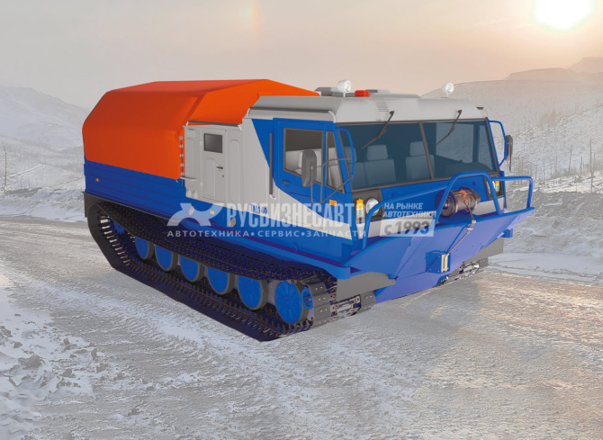 Купить ТМ-140 гусеничная транспортная машина (с пассажирским модулем, ТМ140-сб2-02) в компании Русбизнесавто - изображение 1