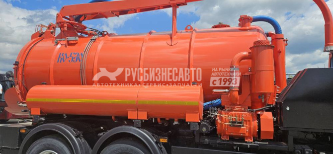 Купить Машина илососная КО-530-01 шасси КАМАЗ-65115 (ил 10м3, вода 1300л.)						 в компании Русбизнесавто - изображение 5