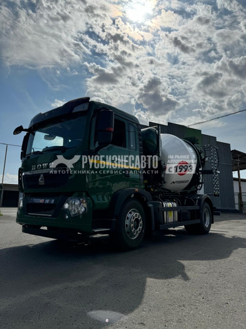 Купить Автобетоносмеситель 69362G на шасси HOWO T5G 4x2 (Евро 5) 4м3 в компании Русбизнесавто - изображение 4