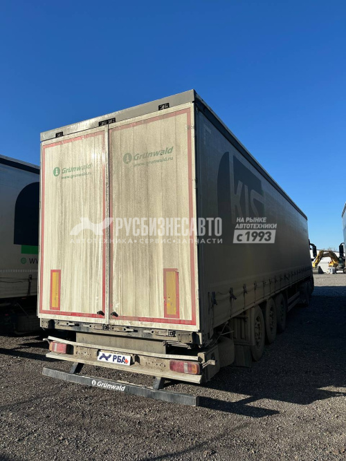 Купить GRUNWALD, 9453-0000010-10, ПОЛУПРИЦЕП б/у (штора 13,6м)(2023 г.)(8906)-Сбер комиссия в компании Русбизнесавто - изображение 9