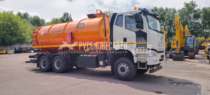 Купить АКН-15ОД FAW-3250 (6х4, шасси 4300) (15 м3, 1 отс., откр.днище, насос КО-510, ДОПОГ, ЧМЗ) в компании Русбизнесавто - изображение 5