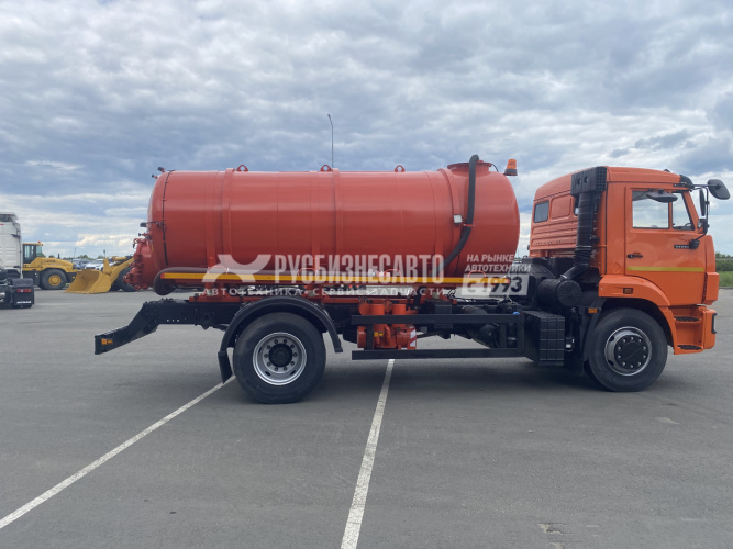 Купить МВ-8 КАМАЗ 43253-3010-69 (вакуумная машина, 8 м3, насос КО-510, СПЕКТР) в компании Русбизнесавто - изображение 2
