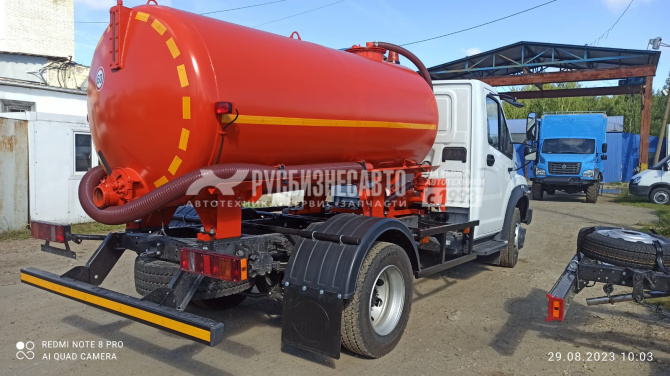 Купить МВ-4 вакуумная машина АЦВ-4-ГАЗ C41R13, объем 4,3м3, насос КО-505 (по птс 2790E-18)  в компании Русбизнесавто - изображение 1