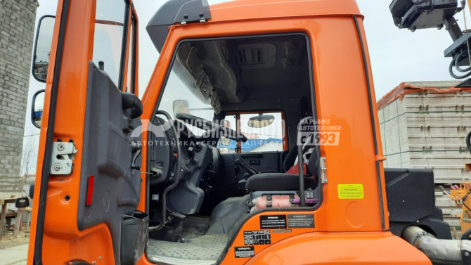 Купить КМУ КАМАЗ 43118-23027-50 + SOOSAN SCS866LS+бур 400мм.+борт ст.6.2м. б/у (2021г., 7 000 км., 250 м/ч) в компании Русбизнесавто - изображение 10
