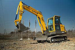 Экскаватор гусеничный LGCE E660FL (Резиновая гусеница, Двухпоточная  гидролиния (X3))