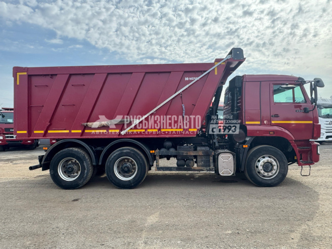 Купить КАМАЗ 6520-B5 самосвал б/у ДВС Cummins (2023 г.в. 28 418 км.)(7289) в компании Русбизнесавто - изображение 4
