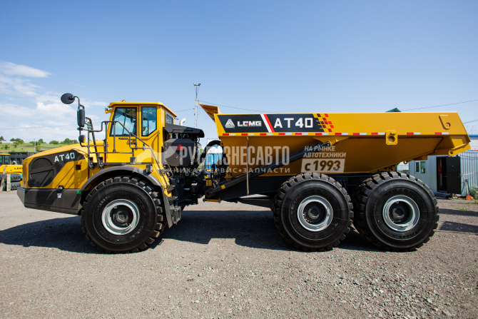 Купить Самосвал с шарнирно-сочлененной рамой LGMG AT40 (скальный кузов, футеровка) в компании Русбизнесавто - изображение 0