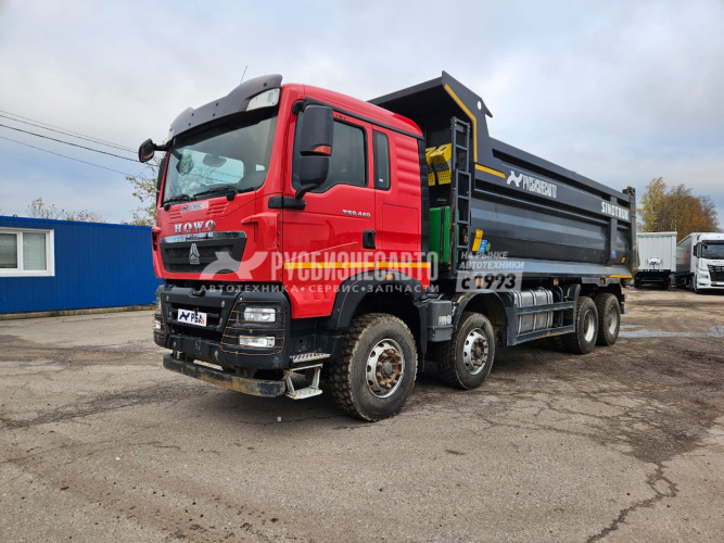Купить Самосвал HOWO T5G 8x4 б/у (2024г., 75 908 км.)(8500) в компании Русбизнесавто - изображение 1
