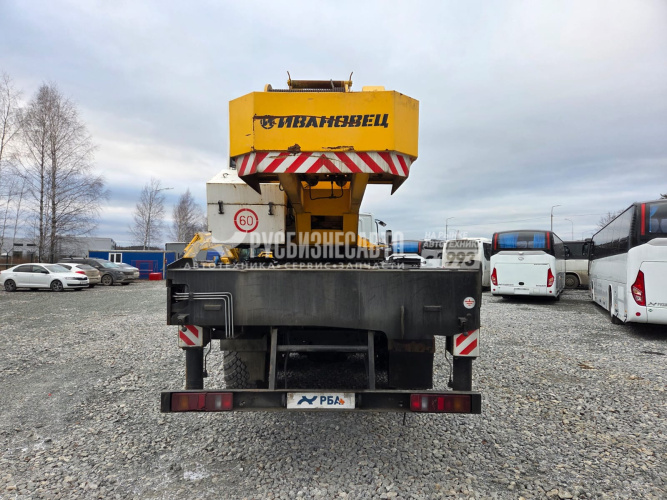 Купить Автокран Ивановец КС-45717K-2 на шасси УРАЛ 6х6 б/у (2022г.;23 407 км;872 м/ч)(0106) в компании Русбизнесавто - изображение 9