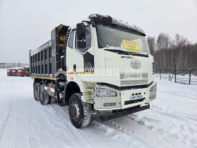Купить Самосвал FAW J6 (6x6) б/у (2023 г., 56 677 км) (0322) в компании Русбизнесавто - изображение 0