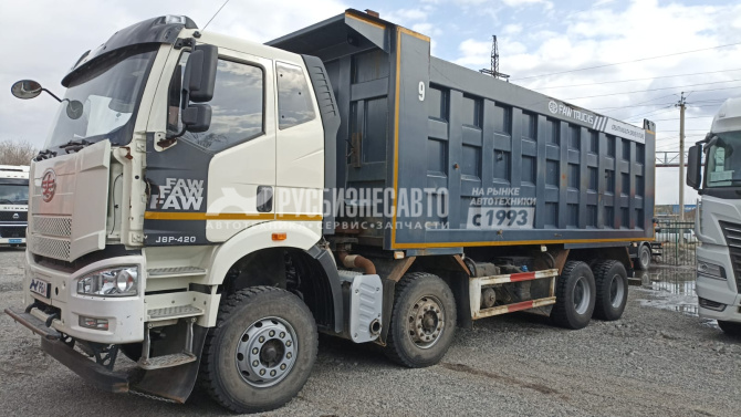 Купить Самосвал  FAW J6  (8x4)  б/у (2021 г. 32 646 км) в компании Русбизнесавто - изображение 7