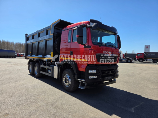 Купить Самосвал HOWO T5G 6x4 ( ZZ3257V384GE1 ) / 5.6*2.3*1.5+0.5 / 19-25 м3 / прямой / п.ч. 4.77 / КОМ ДВС в компании Русбизнесавто - изображение 1
