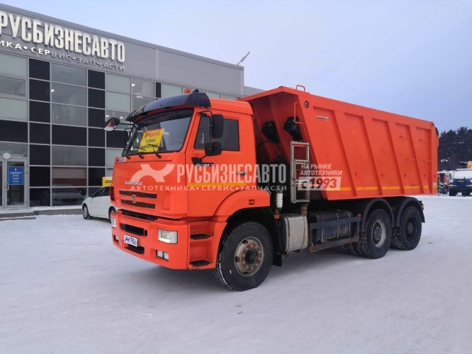Купить КАМАЗ 6520-53 самосвал б/у (2019 г., 95 042км.) в компании Русбизнесавто - изображение 0