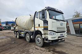 Автобетоносмеситель TIGARBO 69367S на шасси FAW 8х4 б/у (2023 г.в. 12 458 км) (0058)сбер комиссия