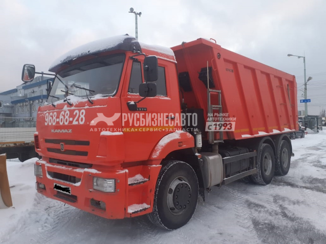 Купить КАМАЗ 6520-53 самосвал б/у (2020 г., 56000 км.) в компании Русбизнесавто - изображение 1
