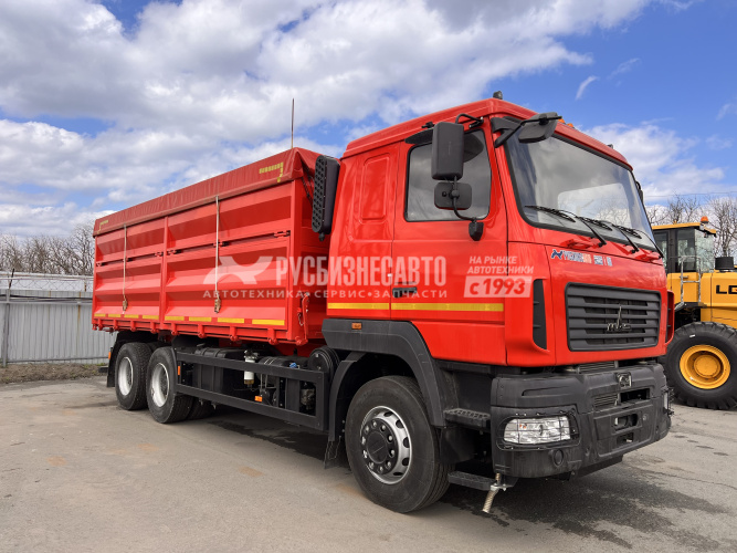 Купить Зерновоз бортовой 6х4 МАЗ-63122J-8535-030, 26м3 в компании Русбизнесавто - изображение 8