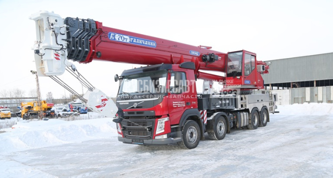 Купить КС 75721 H&H автокран 70 т. (VOLVO) в компании Русбизнесавто - изображение 1