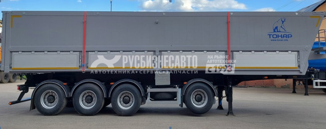 Купить ТОНАР 9599 П/п самосвал зерновоз, V-50м3, алюминиевый, с боковыми люками, ССУ-1150, 4-х осн. в компании Русбизнесавто - изображение 1