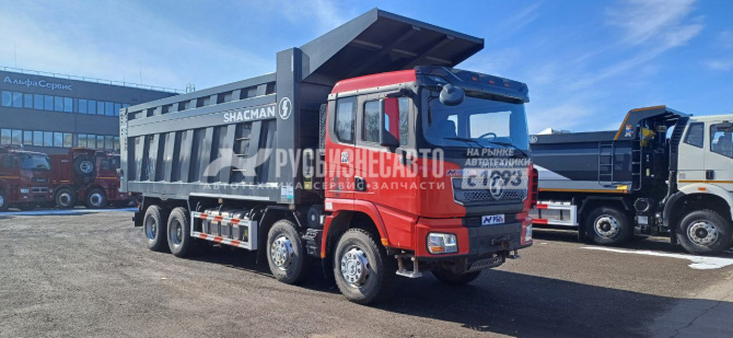 Купить Самосвал SHACMAN SX331863366 8х4 550 л.с б/у (2023 г., 36 381 км.)(3214)скальный козырек в компании Русбизнесавто - изображение 0