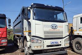 Самосвал FAW J6 (8х4) б/у (2023 г., 24 783 км., U-образный) (9132)