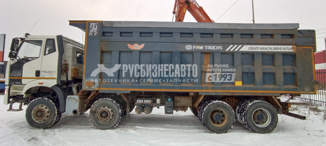 Купить Cамосвал FAW J6 (8х4) б/у (2022 г., 161 149 км) (8777) Сбер комиссия  в компании Русбизнесавто - изображение 7
