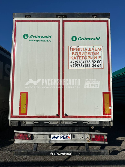 Купить GRUNWALD, 9453-0000010-10, ПОЛУПРИЦЕП б/у (штора 13,6м)(2023 г.)(8907)-Сбер комиссия в компании Русбизнесавто - изображение 1