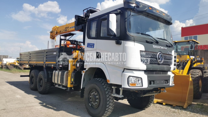 Купить КМУ SHACMAN X3000 SX32586V385 (6*6, Евро-5) + SOOSAN SCS736LII верх.упр. + борт сталь 6,2м. в компании Русбизнесавто - изображение 0