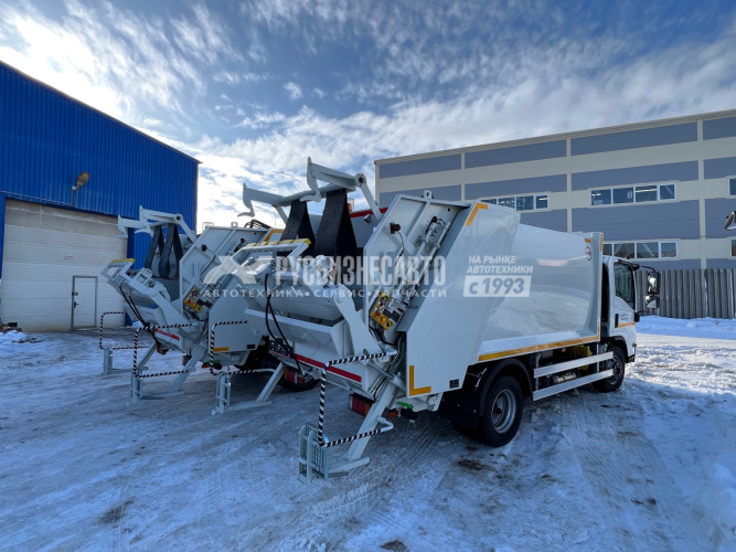 Купить KAT-8 на шасси Isuzu NQR90 (ТКМ-483) Мусоровоз задн. загрузка в компании Русбизнесавто - изображение 6