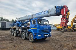 КС 55729-1В автокран 32т. (КАМАЗ-6540) б/у (2017г;12 977км;13 858м/ч) (0744)