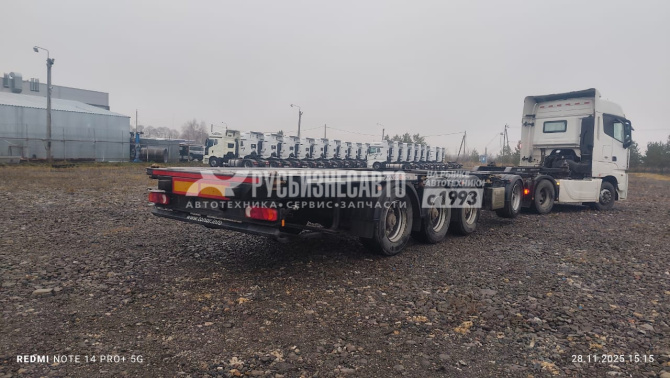 Купить Полуприцеп ТОНАР 99891 п/п-контейнеровоз с вынесенной осью,ССУ1100мм б/у (2023г.)(2728)Сбер комиссия в компании Русбизнесавто - изображение 4