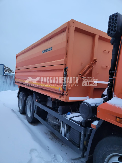Купить КАМАЗ 68901Е самосвал 3-х сторонний на шасси 65115 б/у (2021 г., 5370км.) в компании Русбизнесавто - изображение 2