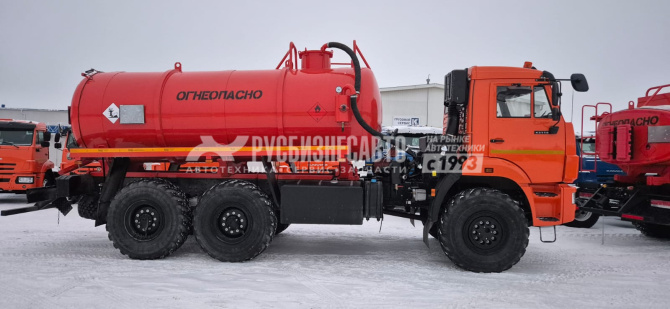 Купить АКН-10 КАМАЗ 43118 (вакуум,10 м3, насос КО-505, ДОПОГ, мод. 4672G2-30) в компании Русбизнесавто - изображение 4