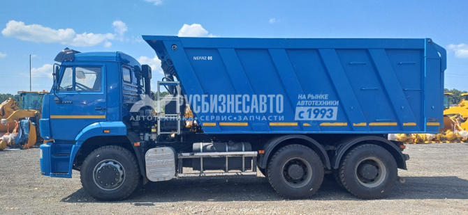 Купить КАМАЗ 6520-B5 самосвал б/у (2022 г., 65 494км.) ДВС Cummins (5006) Новая резина в компании Русбизнесавто - изображение 1