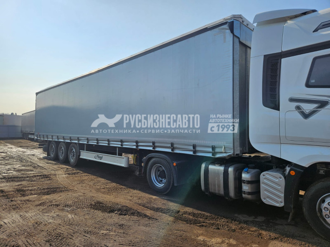 Купить FLIEGL SDS 350,ПОЛУПРИЦЕП (штора, ворота) V= 92 м3, CCУ 1150, L=13,6м. с кониками б/у (2024г.в.)5164 в компании Русбизнесавто - изображение 0