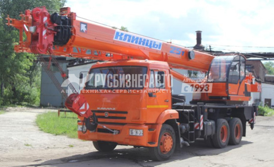 Купить КС 55713-1К-4 автокран 25т. (КАМАЗ-65115) ОВОИД в компании Русбизнесавто - изображение 1