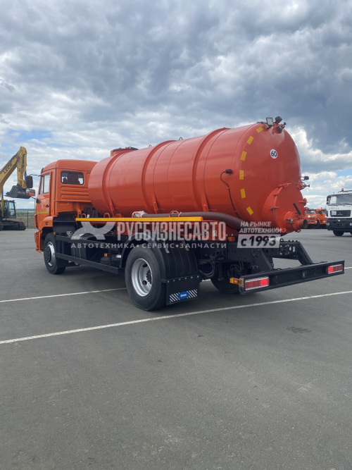 Купить МВ-8 КАМАЗ 43253-3010-69 (вакуумная машина, 8 м3, насос КО-510, СПЕКТР) в компании Русбизнесавто - изображение 3