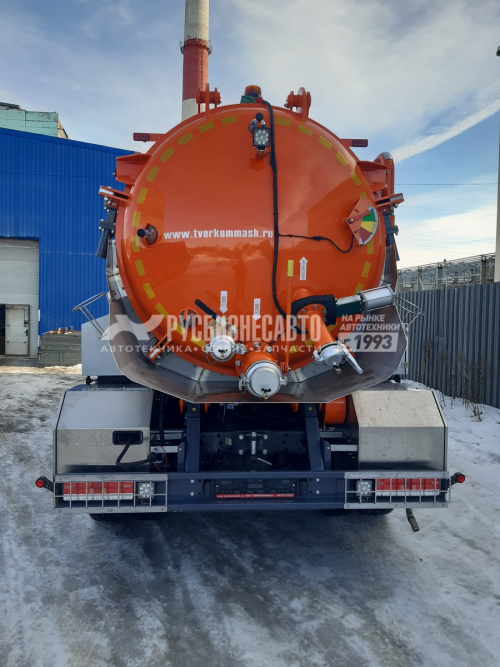 Купить ТКМ-620 (илосос, КАМАЗ-65115, 10+1,5 м3, насос JUROP PVT-400 2600м3/час, сист. гидроразмыва) в компании Русбизнесавто - изображение 10